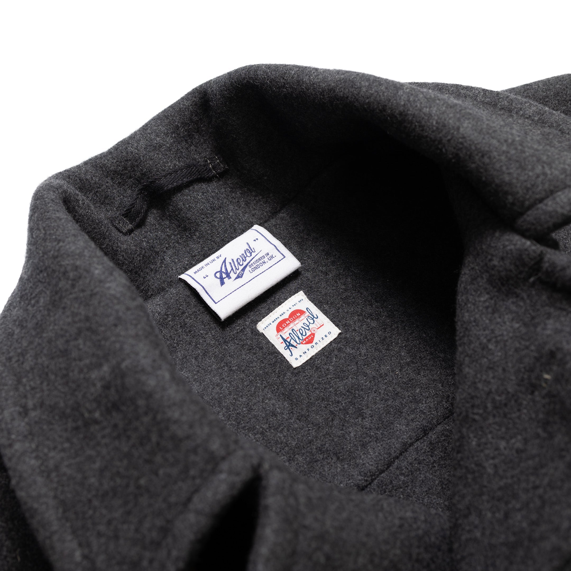 Allevol 'Pat' Duffle Coat Grey-Jacket-Clutch Cafe