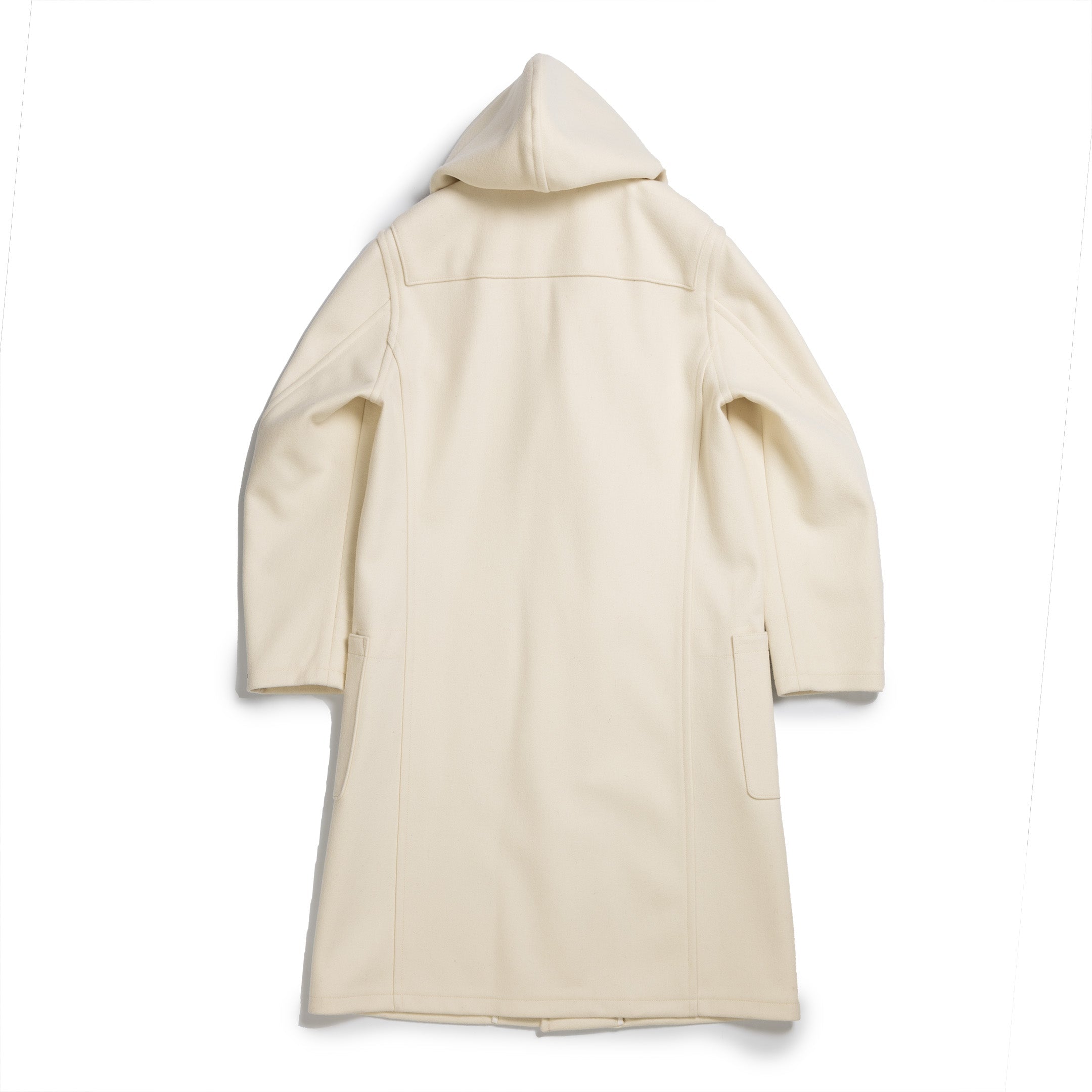 Allevol 'Pat' Duffle Coat White-Jacket-Clutch Cafe