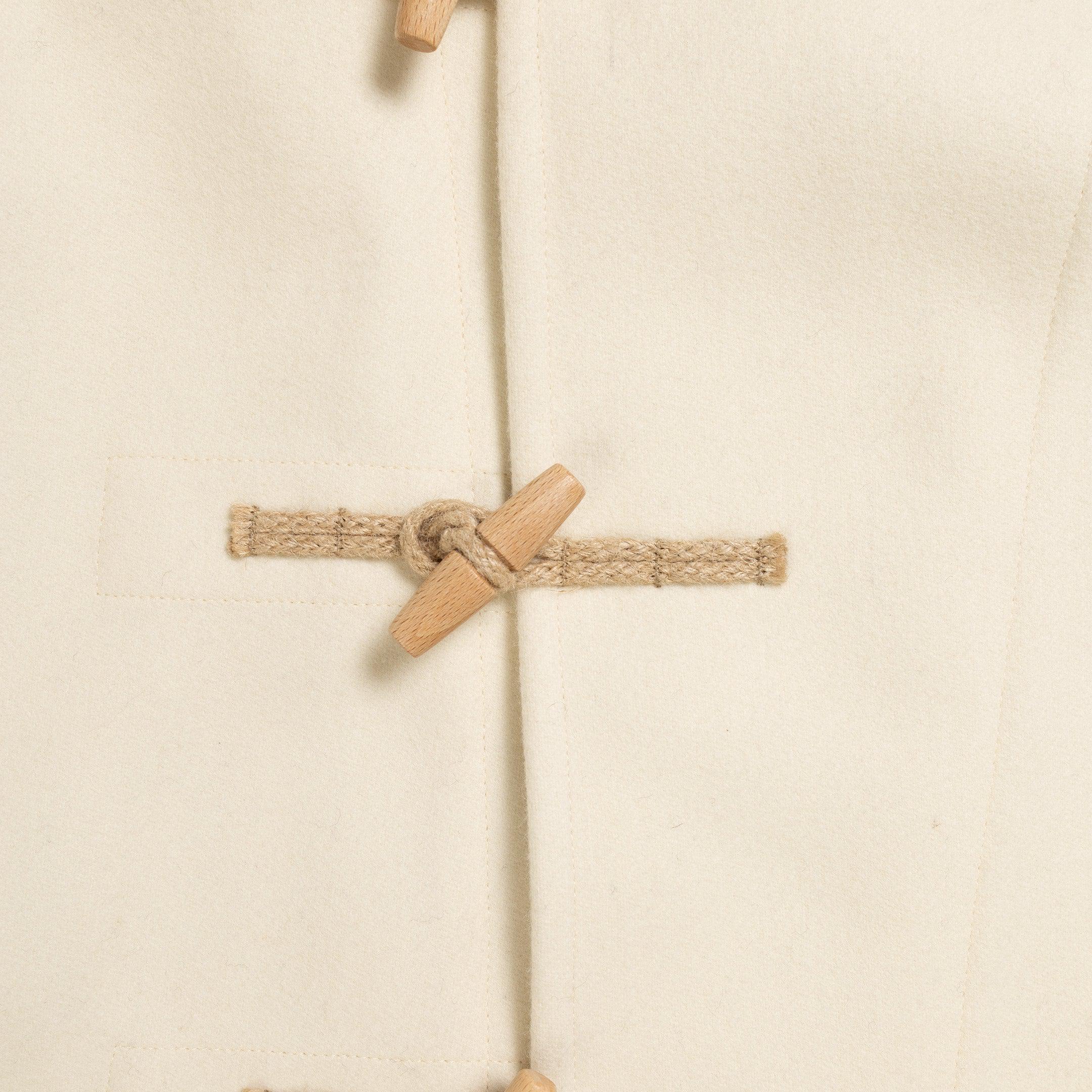 Allevol 'Pat' Duffle Coat White-Jacket-Clutch Cafe