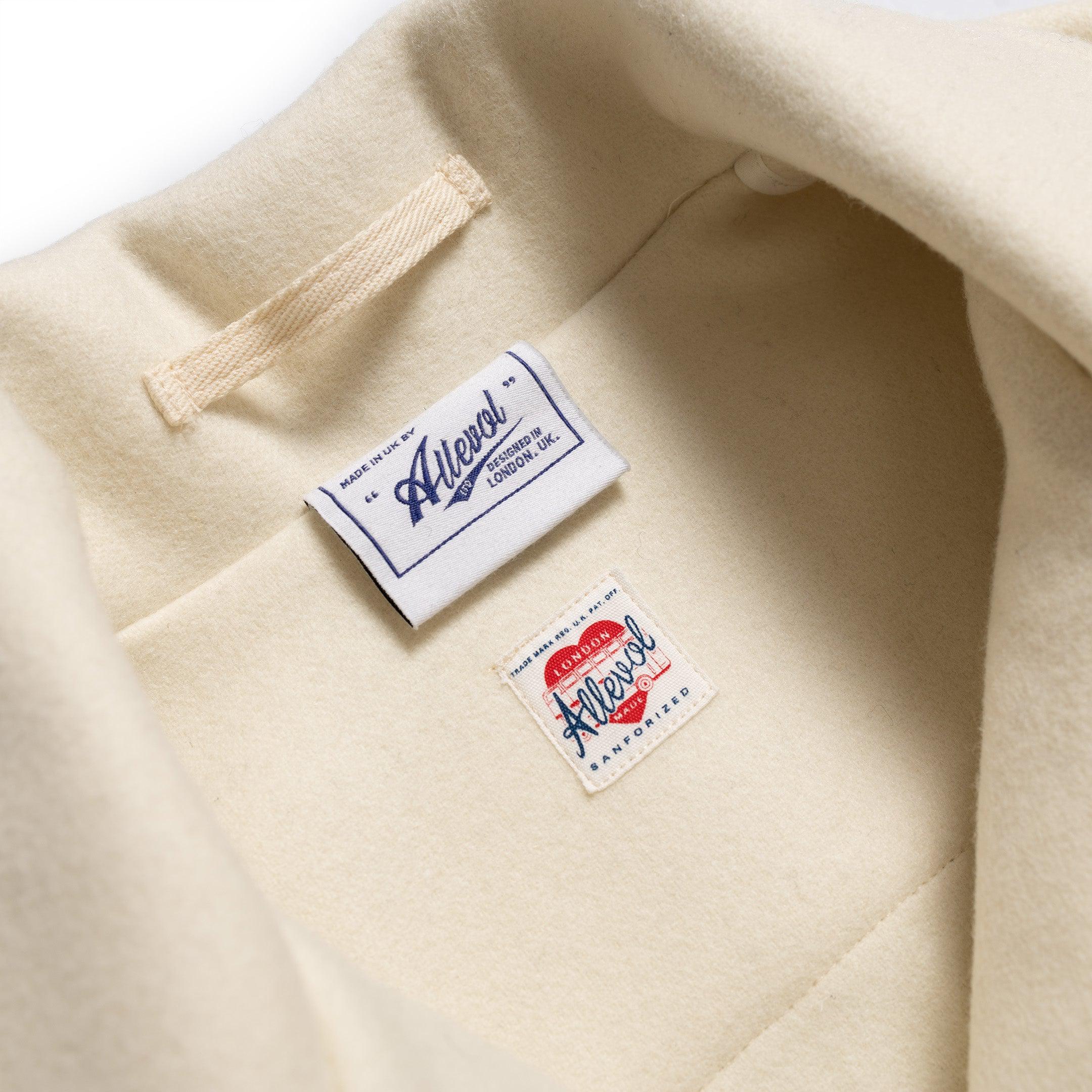 Allevol 'Pat' Duffle Coat White-Jacket-Clutch Cafe