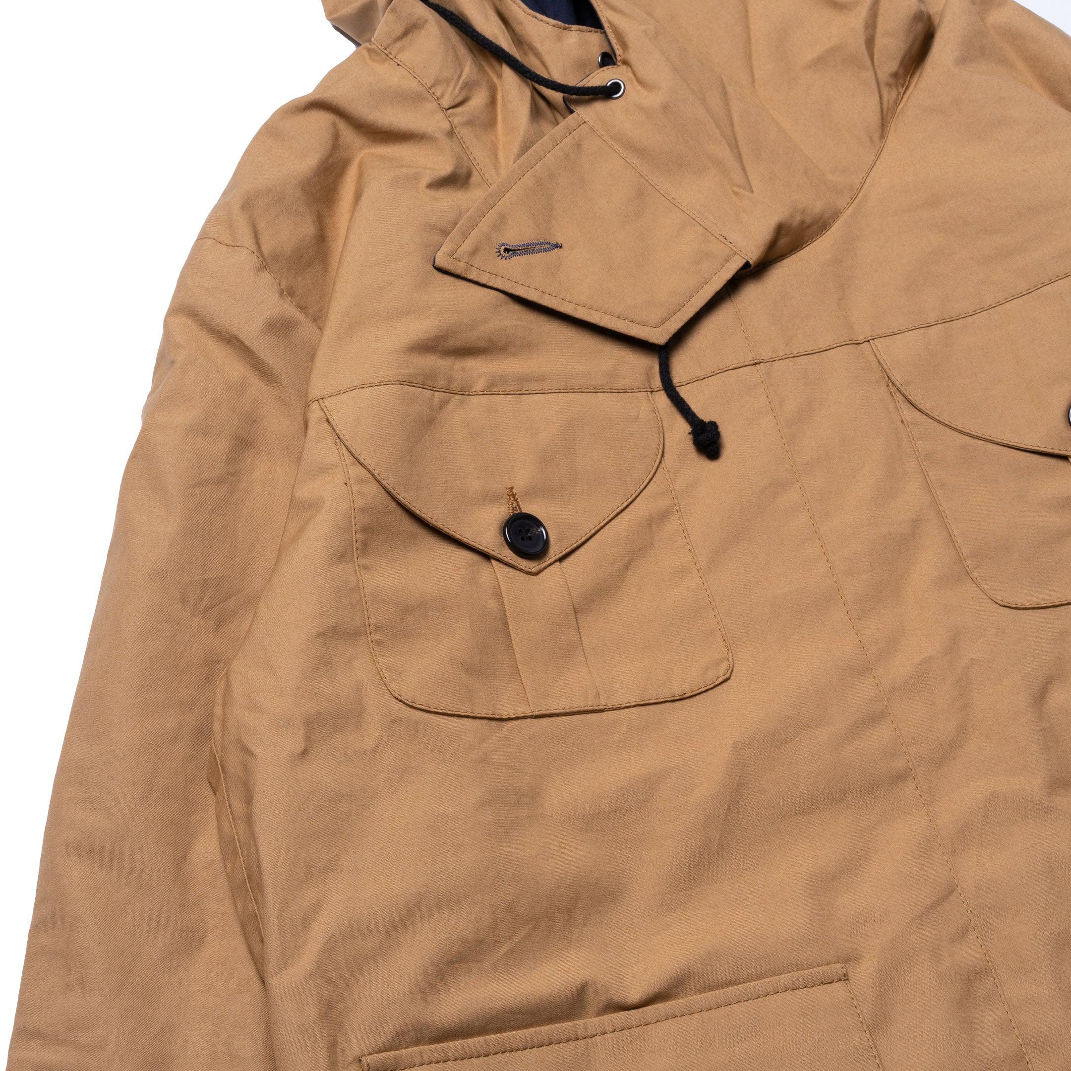 Allevol Reversible Pullover Smock Navy/Beige-Jacket-Clutch Cafe