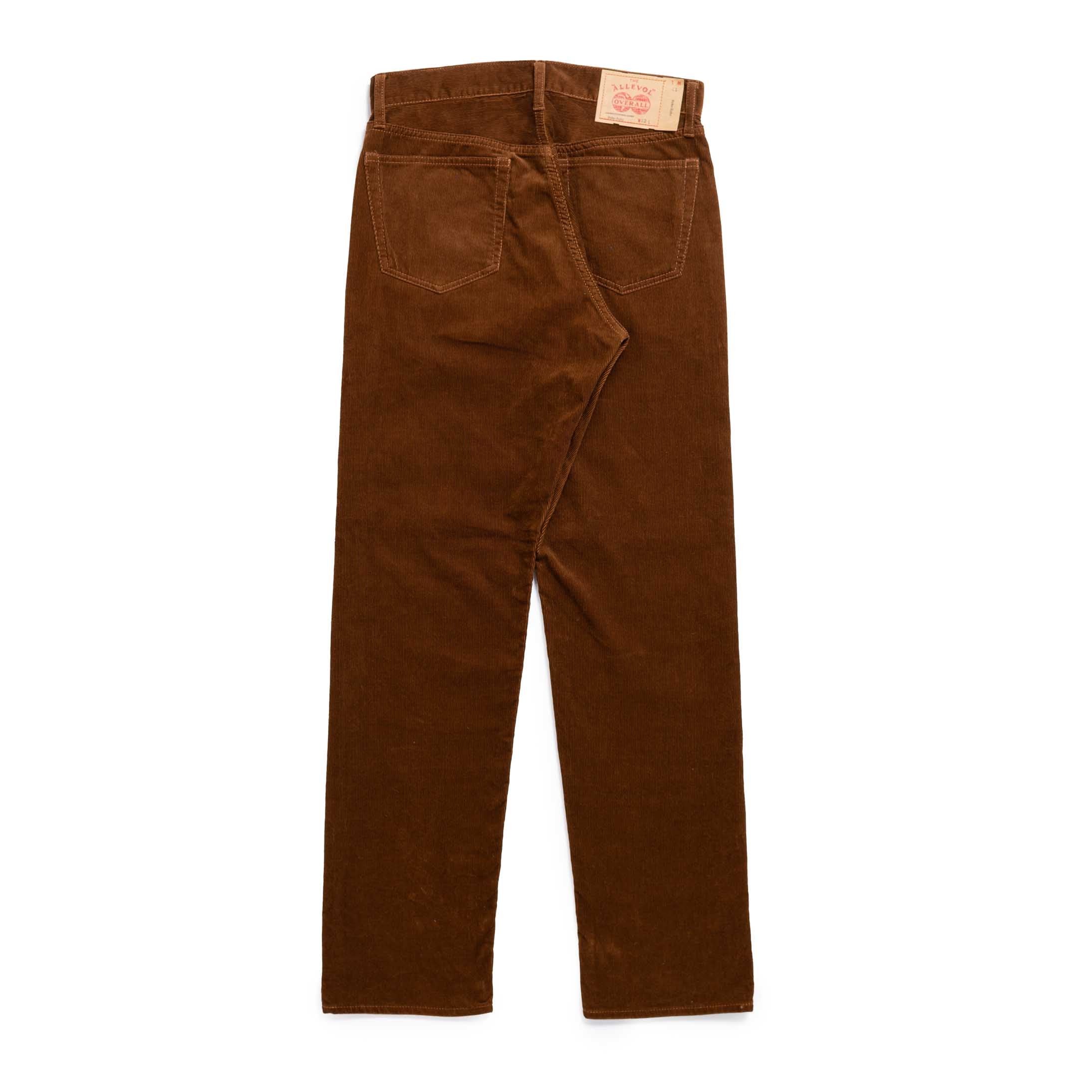 Allevol 'Roku Roku' 66 Corduroy Brown-Jean-Clutch Cafe