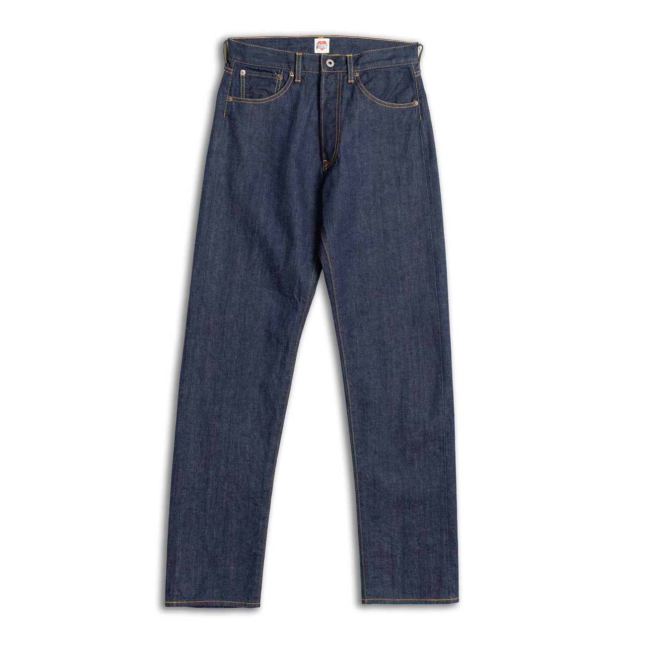 Allevol 'Roku Roku' 66 Denim Jean Natural Indigo-Jean-Clutch Cafe-selvage denim-selfedge denim