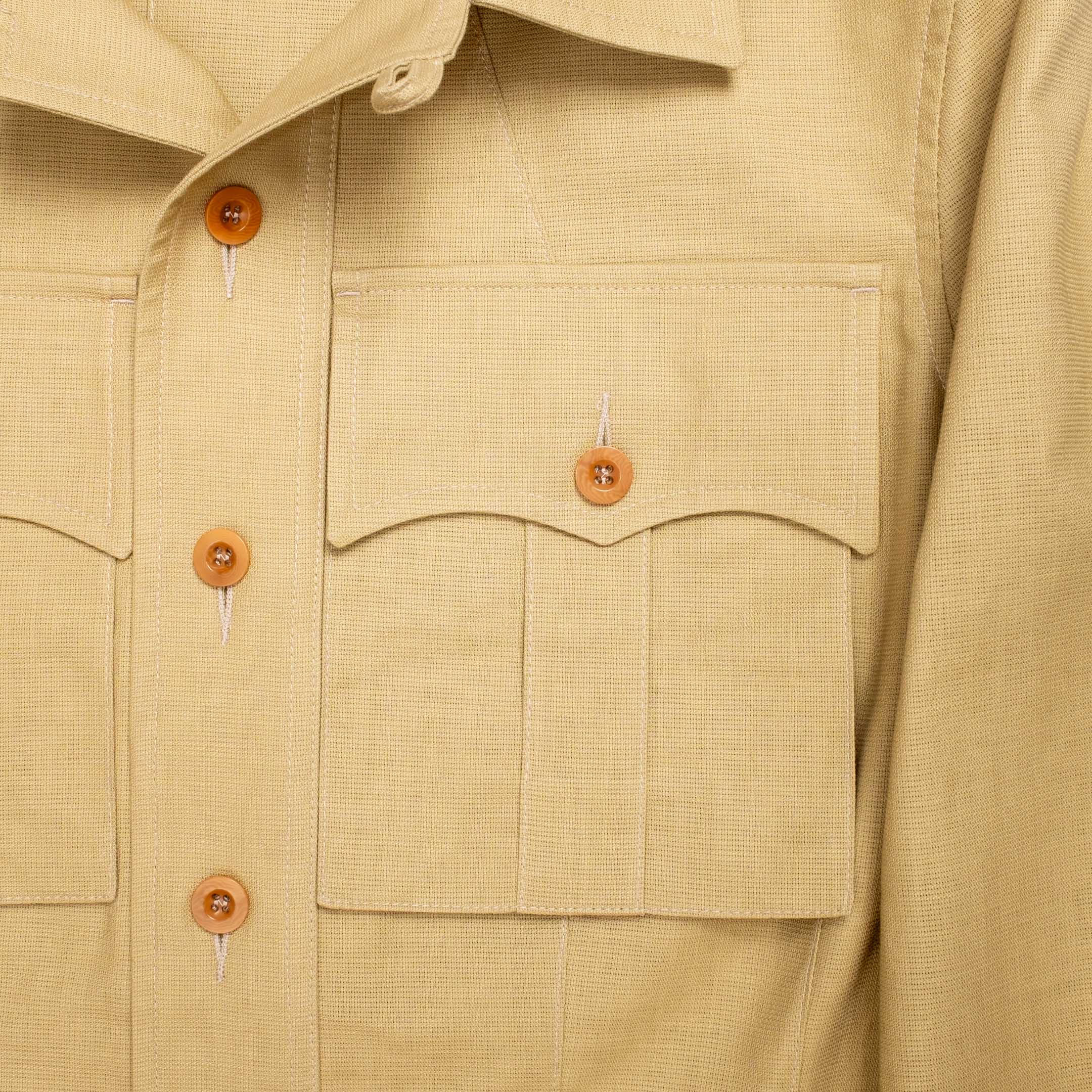 Allevol Safari Jacket Beige-Jacket-Clutch Cafe