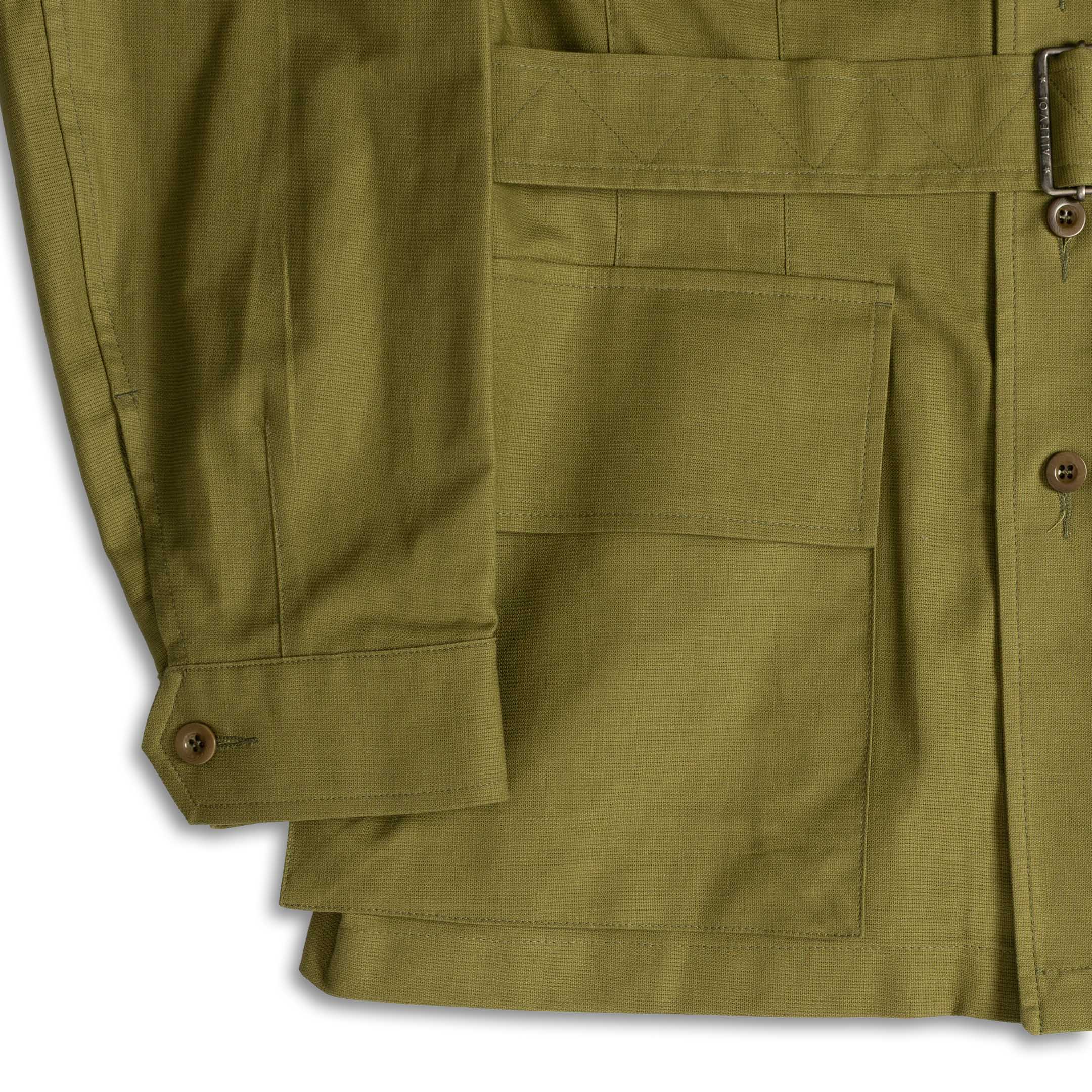 Allevol Safari Jacket British Army Green-Jacket-Clutch Cafe