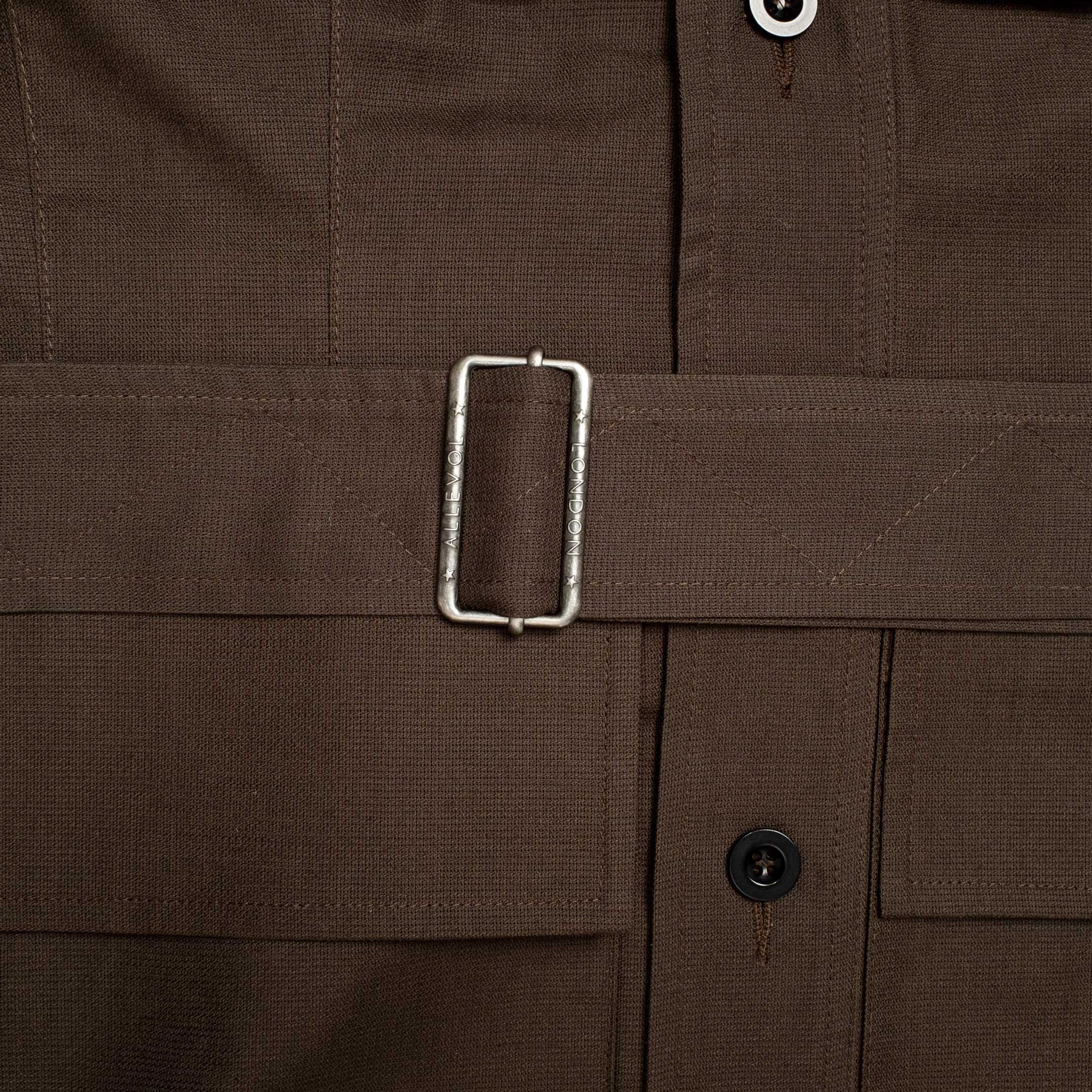 Allevol Safari Jacket Charcoal-Jacket-Clutch Cafe