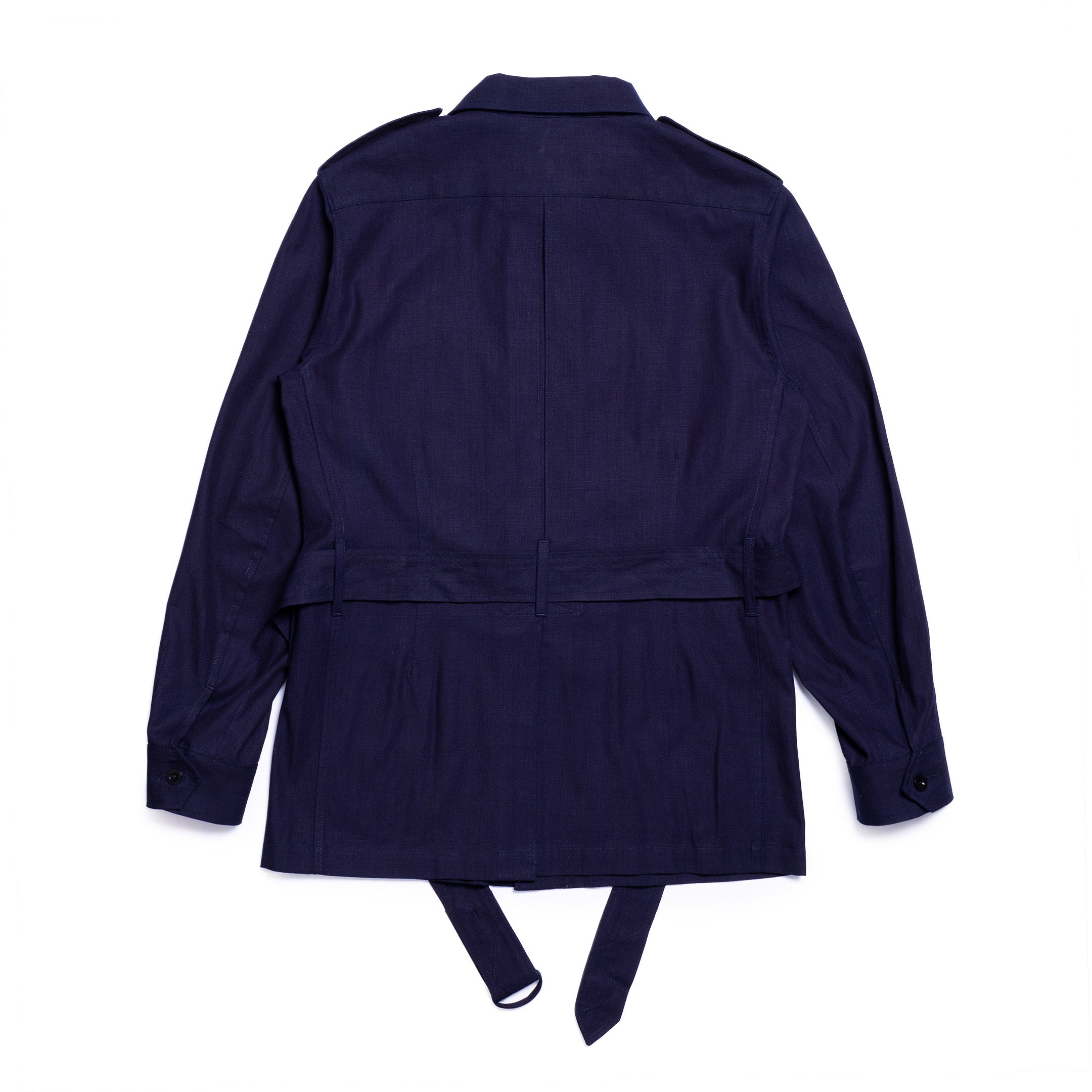 Allevol Safari Jacket Indigo-Jacket-Clutch Cafe