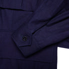 Allevol Safari Jacket Indigo-Jacket-Clutch Cafe