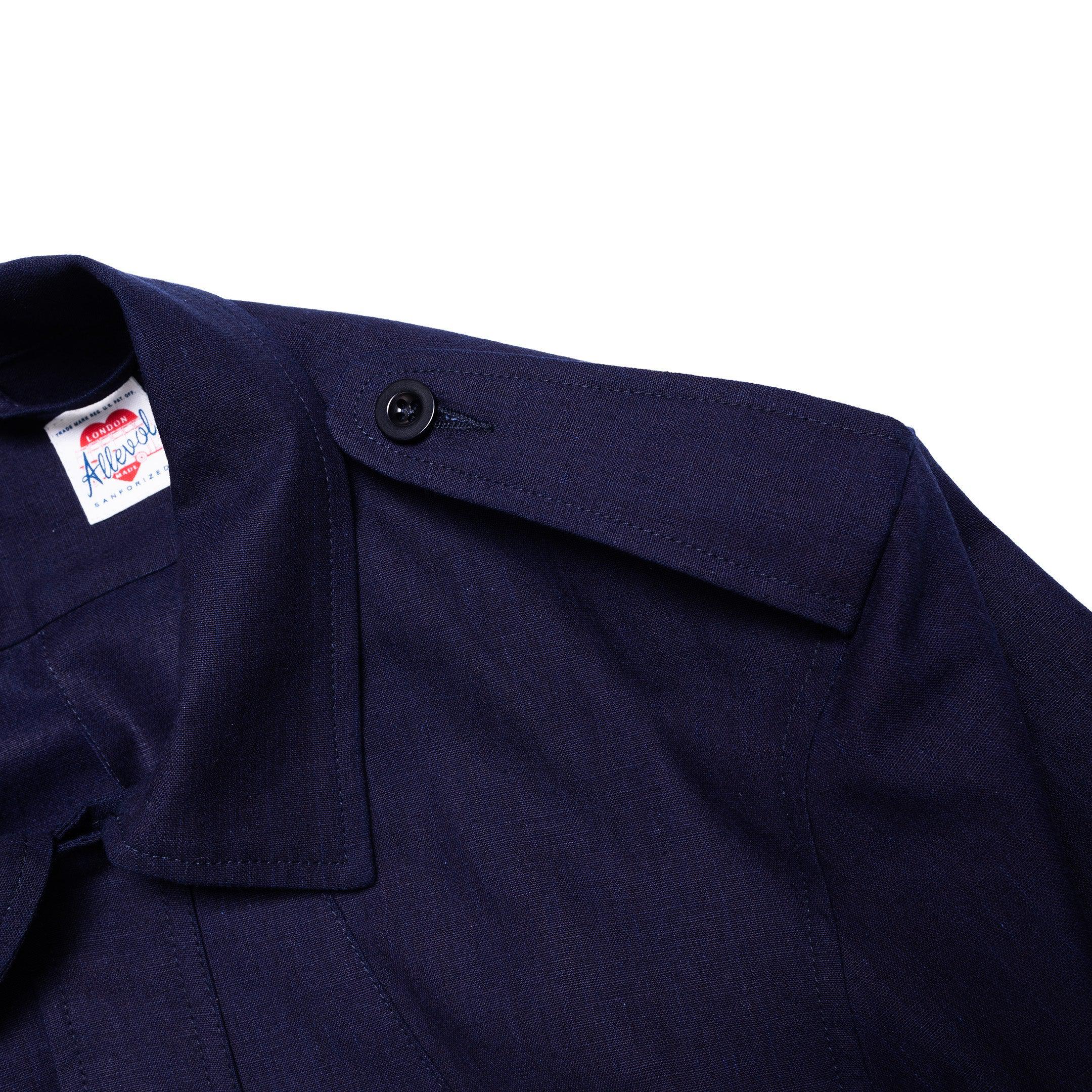 Allevol Safari Jacket Indigo-Jacket-Clutch Cafe