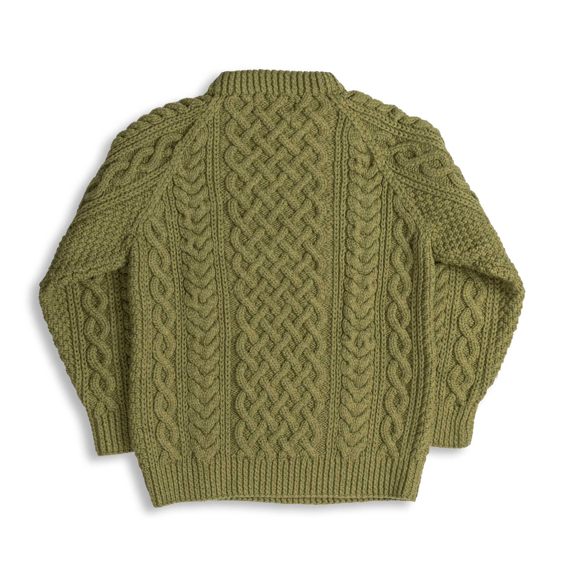 Allevol x Inverallan 1A Country Meetings Crew Neck Sweater Merino Lambswool Dark Apple-Knitwear-Clutch Cafe