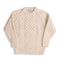 Allevol x Inverallan 1A Country Meetings Crew Neck Sweater Merino Lambswool Linen 280-Knitwear-Clutch Cafe