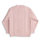 Allevol x Inverallan 1A Country Meetings Crew Neck Sweater Merino Lambswool Pink Gin 333-Knitwear-Clutch Cafe