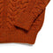 Allevol x Inverallan 1G Pegasus Crew Neck Sweater Mohair Tweed Blaze-Knitwear-Clutch Cafe
