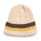 Allevol x Inverallan 22F Rib & Cable Hat Ecru-Hat-Clutch Cafe