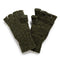 Allevol x Inverallan 22S Diamond Fingerless Gloves w/Cover Mohair Tweed Oak-Gloves-Clutch Cafe