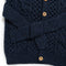 Allevol x Inverallan Shawl Collar Cardigan 6A Long Blueberry-Knitwear-Clutch Cafe