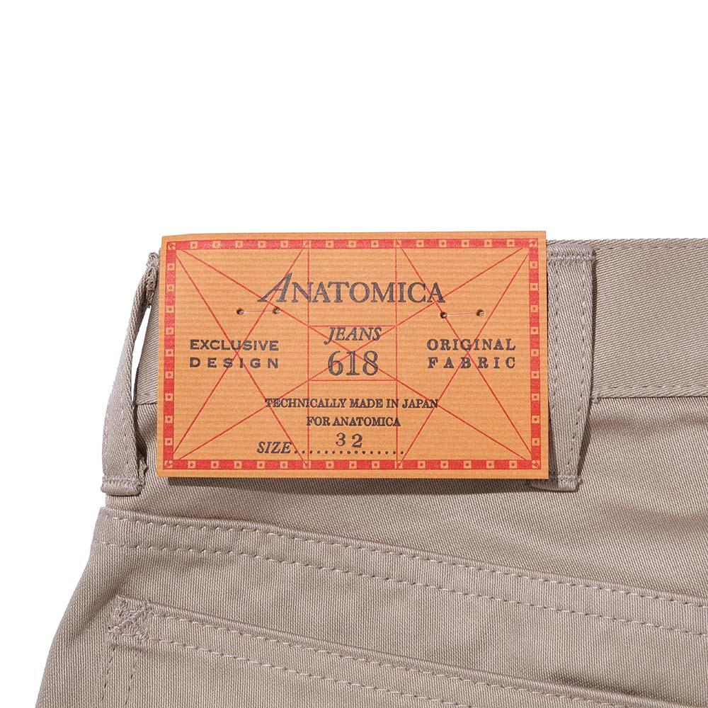 Anatomica 618 Californian Sateen Mocha-Trousers-Clutch Cafe