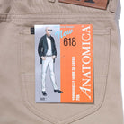 Anatomica 618 Californian Sateen Mocha-Trousers-Clutch Cafe