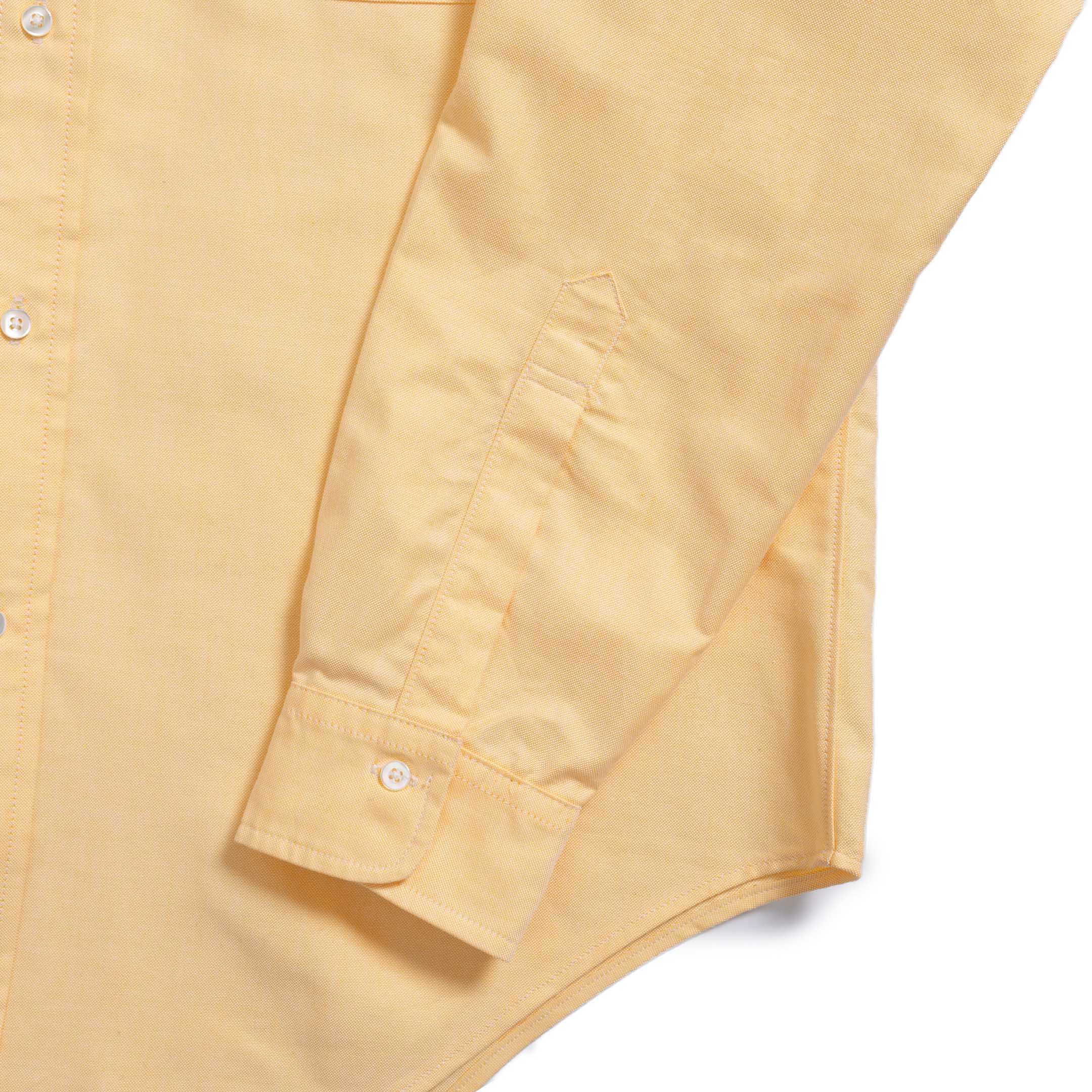 Anatomica BD Ideal Oxford Shirt Dull Maize-Shirt-Clutch Cafe