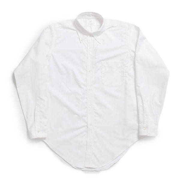 Anatomica BD Ideal Oxford Shirt Dull White-Shirt-Clutch Cafe