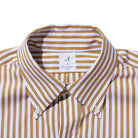 Anatomica BD Shirt Bengal Stripe Sand-Shirt-Clutch Cafe