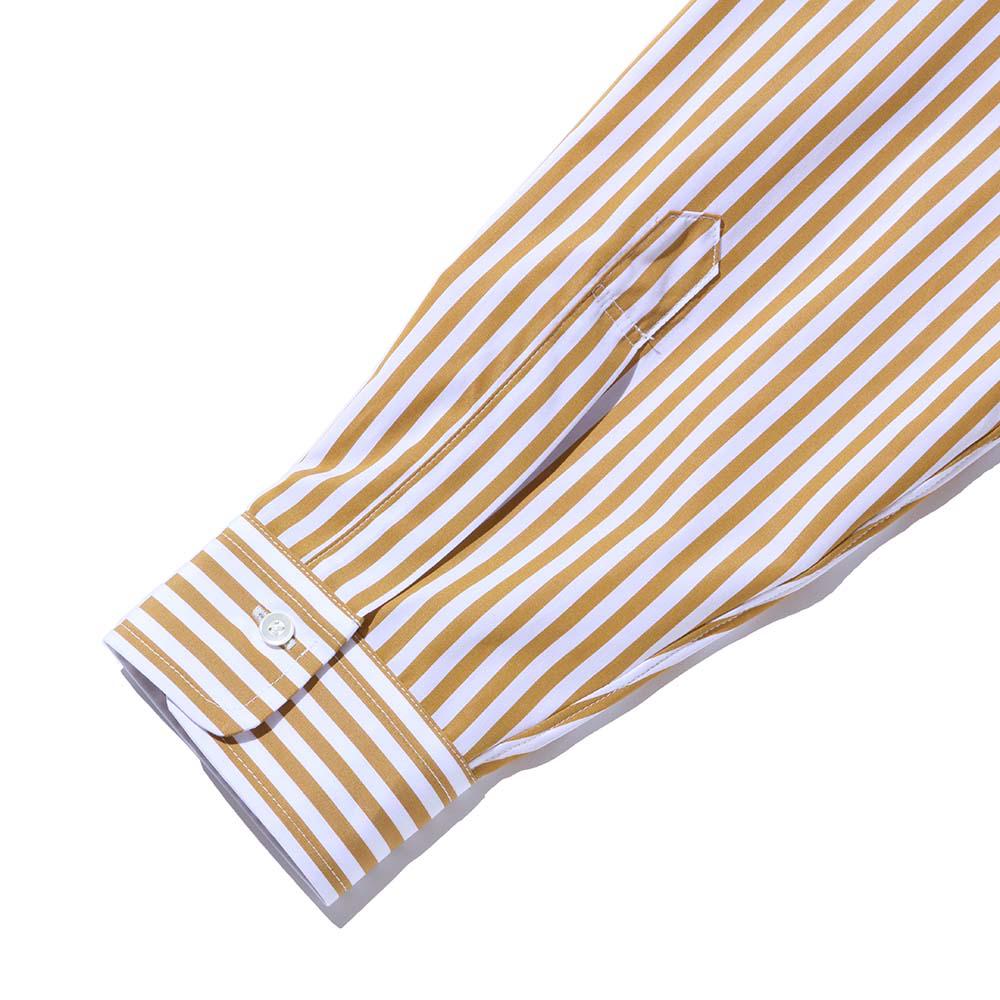 Anatomica BD Shirt Bengal Stripe Sand-Shirt-Clutch Cafe