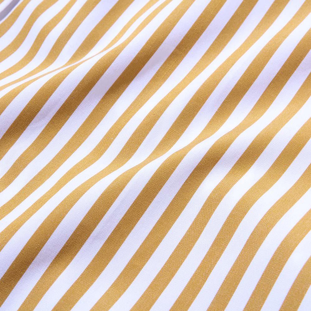 Anatomica BD Shirt Bengal Stripe Sand-Shirt-Clutch Cafe