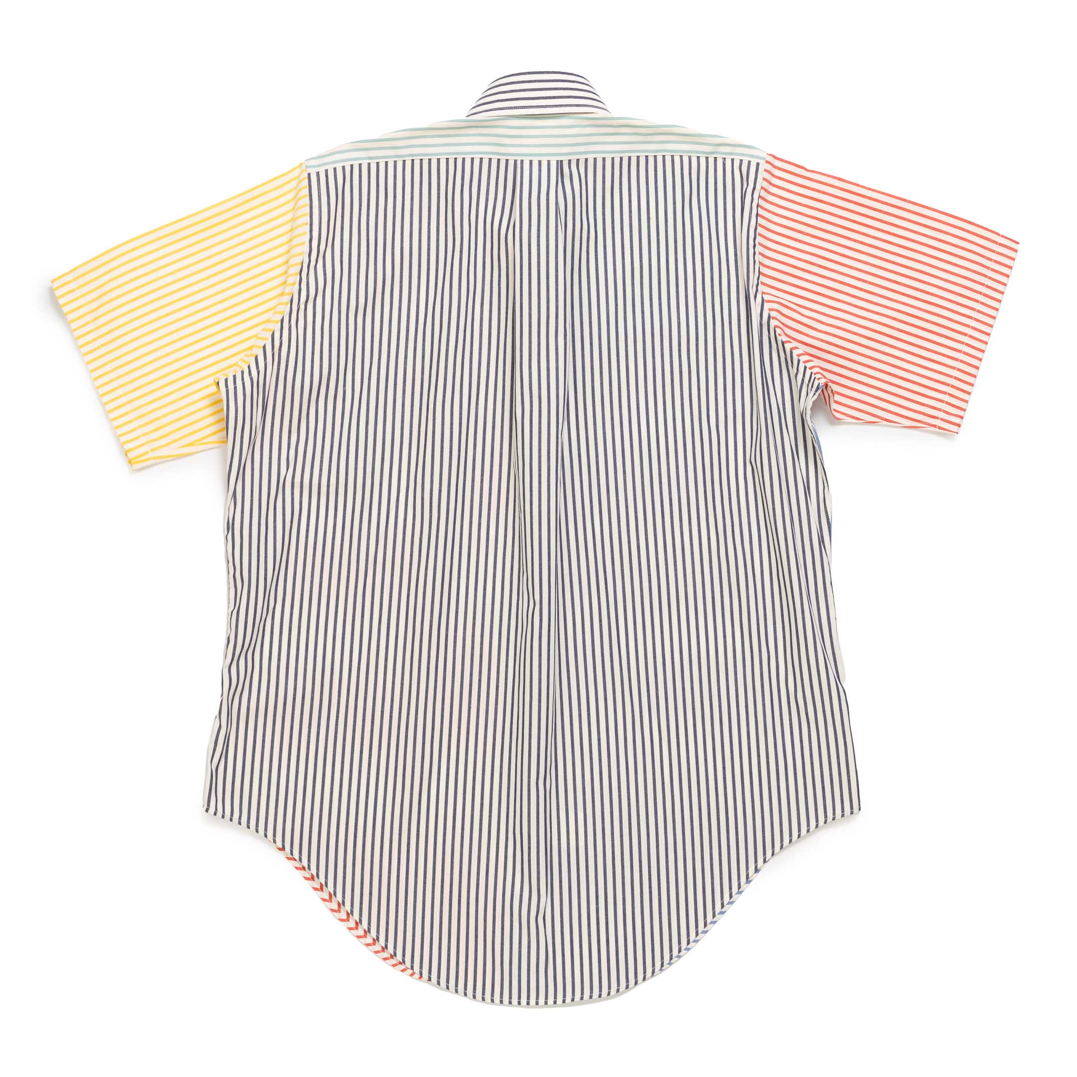 Anatomica BD Shirt S/S Candy Stripe Multi-Shirt-Clutch Cafe