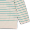 Anatomica Biarritz L/S Top Green Border-Top-Clutch Cafe