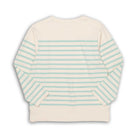 Anatomica Biarritz L/S Top Green Border-Top-Clutch Cafe