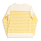Anatomica Biarritz L/S Top Yellow Border-Top-Clutch Cafe