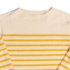 Anatomica Biarritz L/S Top Yellow Border-Top-Clutch Cafe
