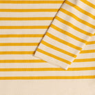 Anatomica Biarritz L/S Top Yellow Border-Top-Clutch Cafe