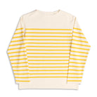 Anatomica Biarritz L/S Top Yellow Border-Top-Clutch Cafe