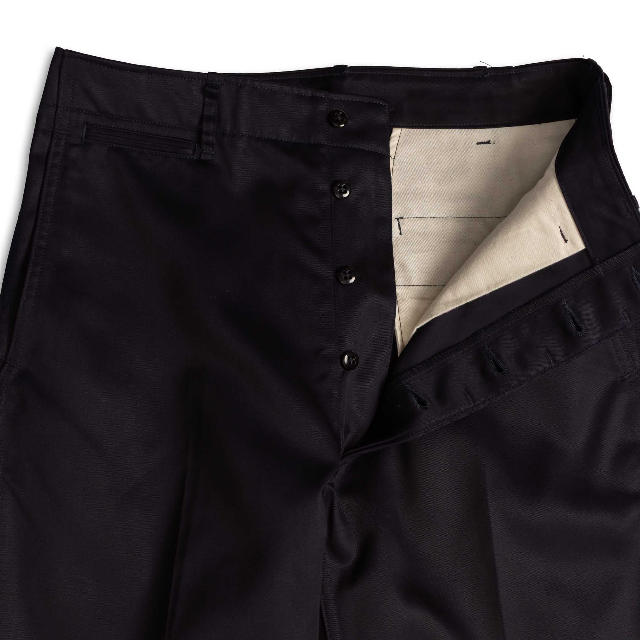 Anatomica Chino II Navy-Trousers-Clutch Cafe