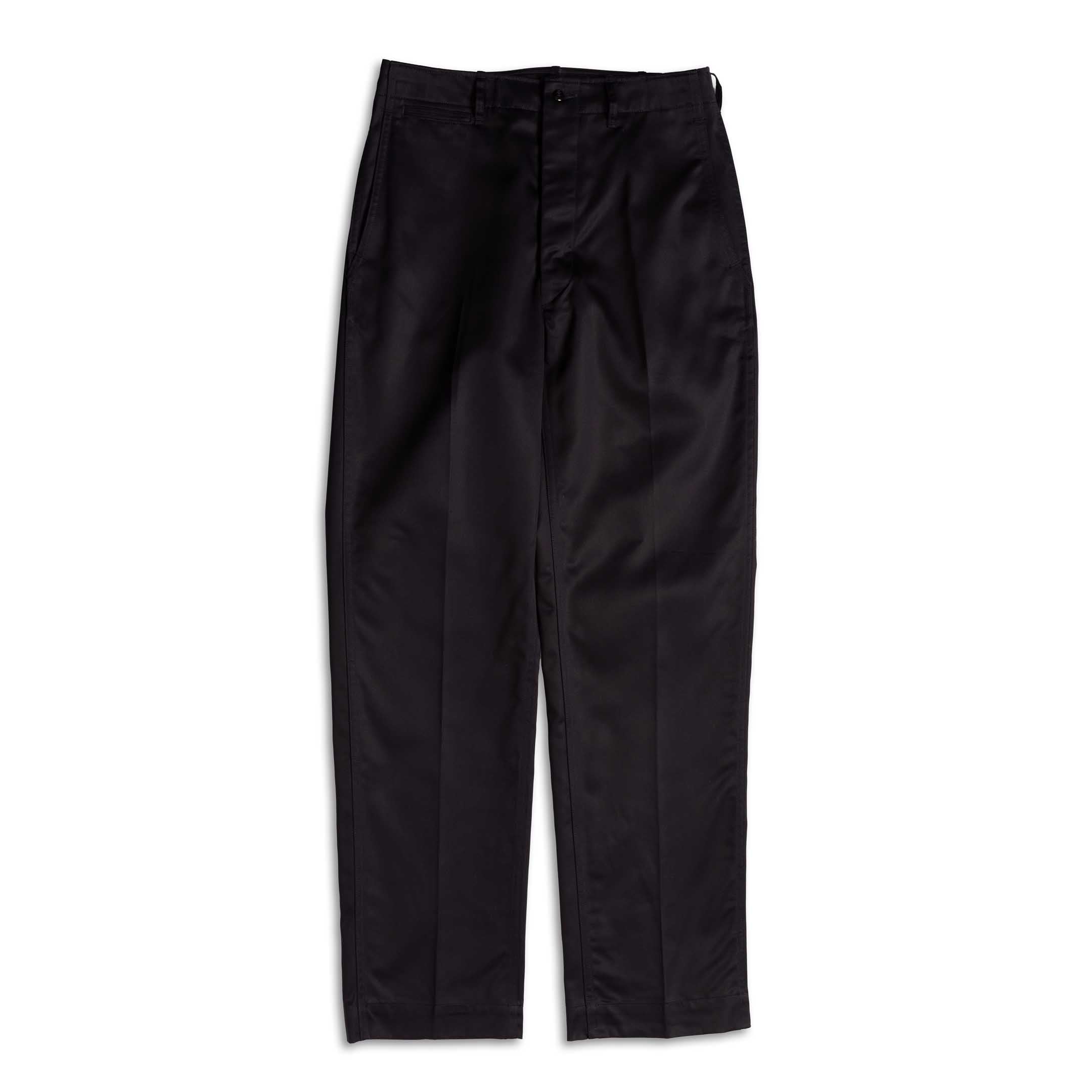 Anatomica Chino II Navy-Trousers-Clutch Cafe