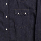 Anatomica Denim Western Shirt Indigo-Shirt-Clutch Cafe