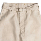 Anatomica Docker Pants Linen Canvas Natrual-Trousers-Clutch Cafe