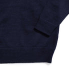 Anatomica ENG Knitted V Neck Sweater Navy-Jumper-Clutch Cafe