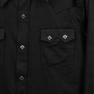 Anatomica Harrison Shirt Sateen Black-Shirt-Clutch Cafe