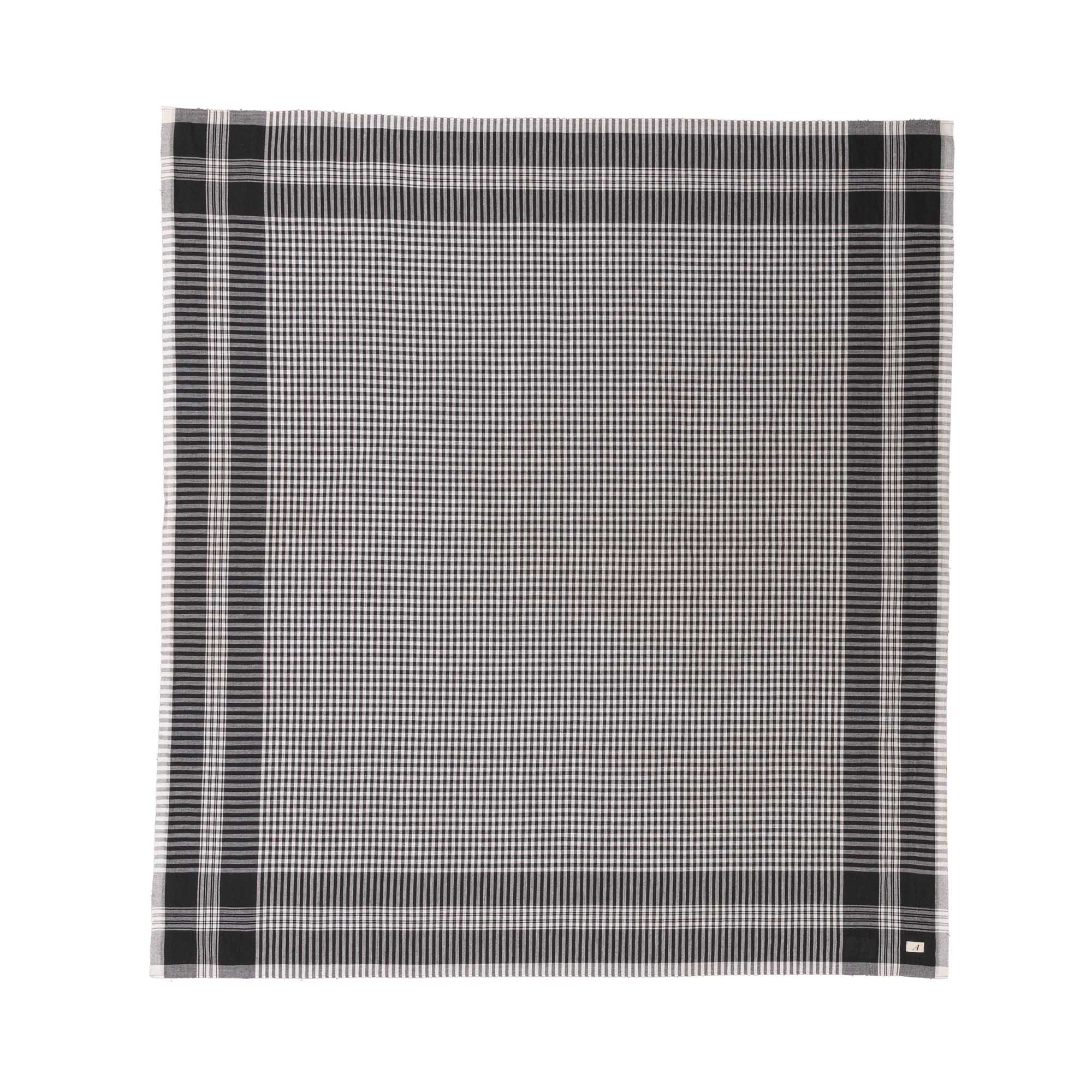 Anatomica Madras Scarf Black-Scarf-Clutch Cafe