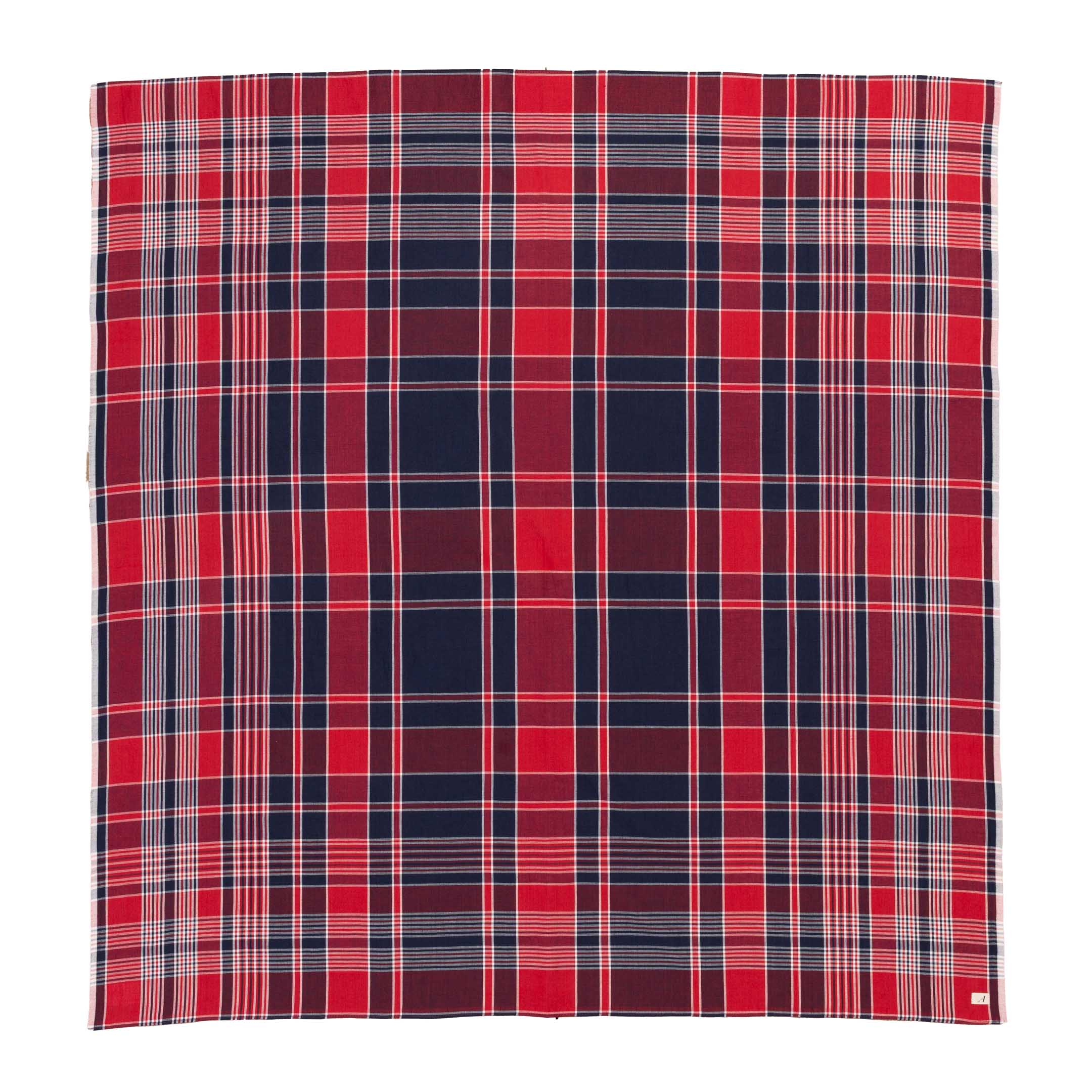 Anatomica Madras Scarf Red-Scarf-Clutch Cafe