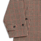Anatomica Single Raglan 35 Reversible Coat Beige Check-Coat-Clutch Cafe