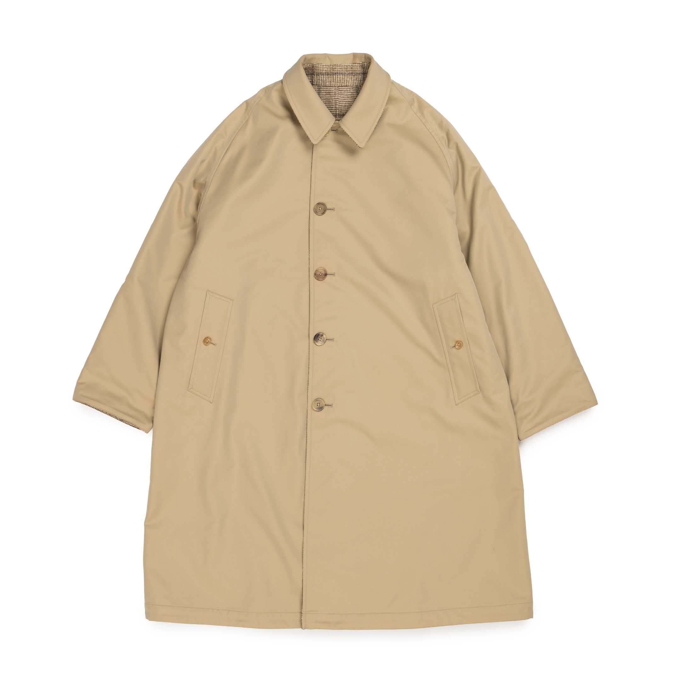 Anatomica Single Raglan II Reversible Coat Beige – Clutch Cafe