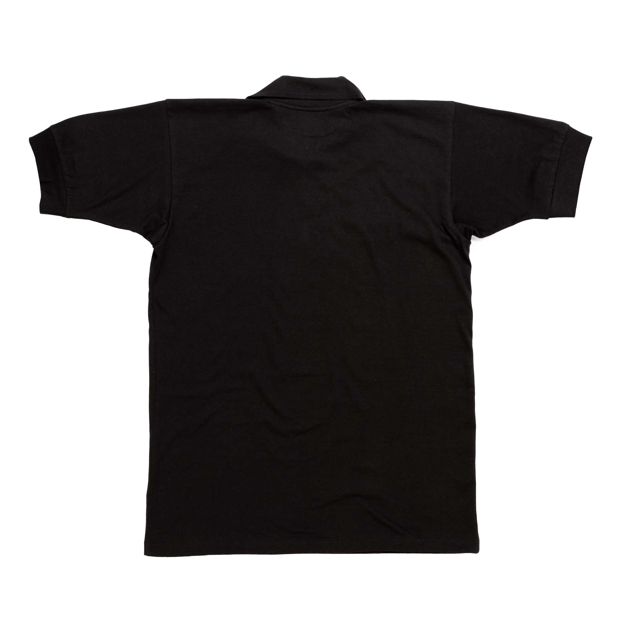 Anatomica Skipper Polo Black-Polo Shirt-Clutch Cafe
