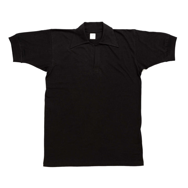 Anatomica Skipper Polo Black-Polo Shirt-Clutch Cafe