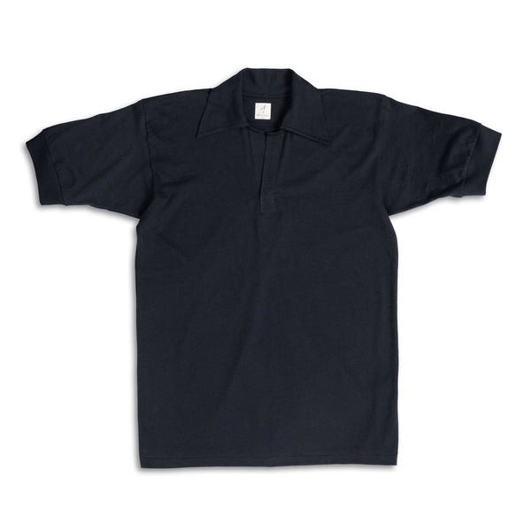 Anatomica Skipper Polo Navy-Polo Shirt-Clutch Cafe