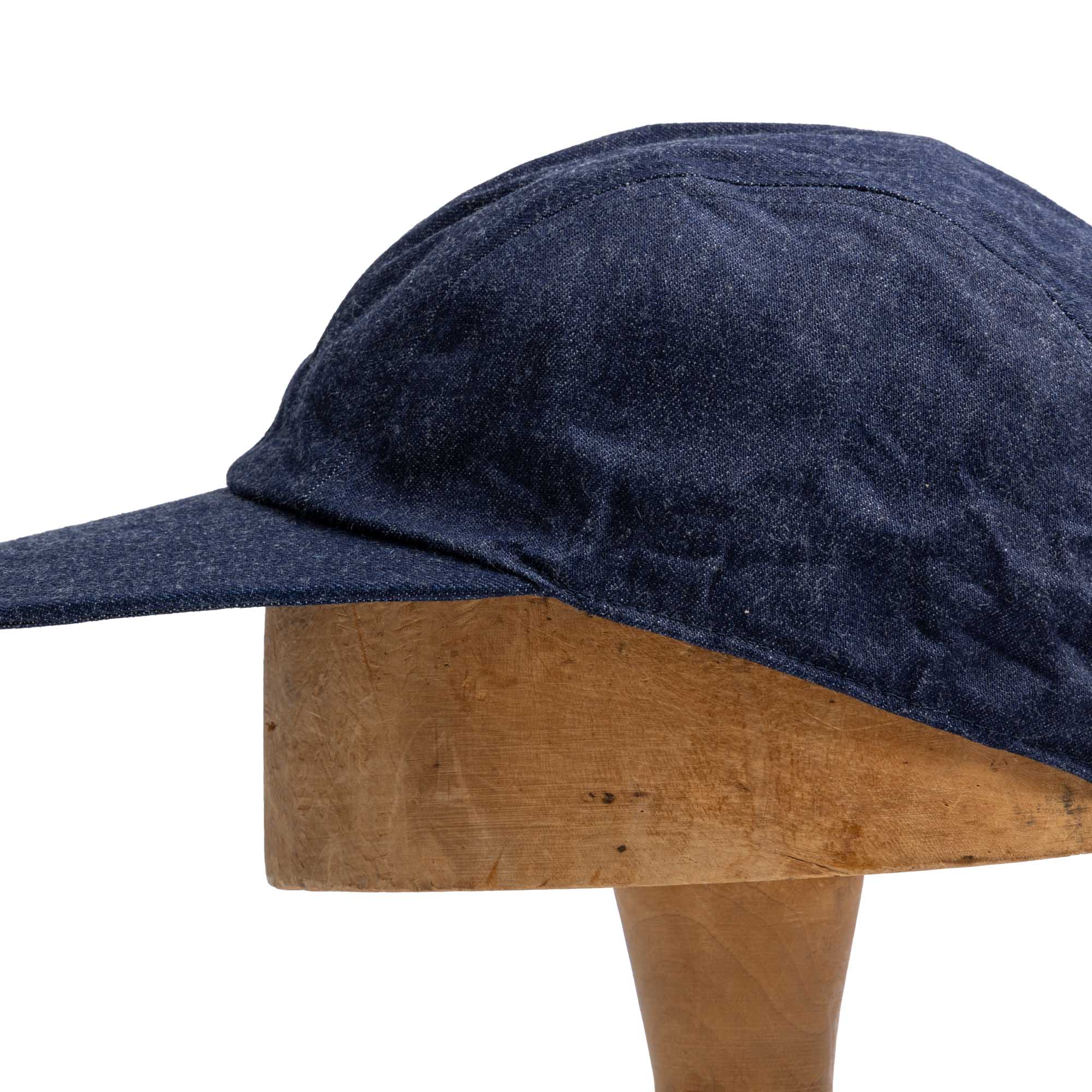 Anatomica USN Dungaree Cap Indigo-Cap-Clutch Cafe