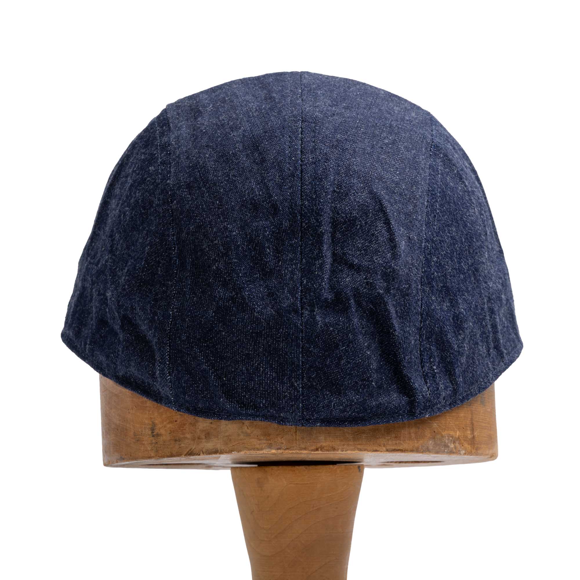 Anatomica USN Dungaree Cap Indigo-Cap-Clutch Cafe