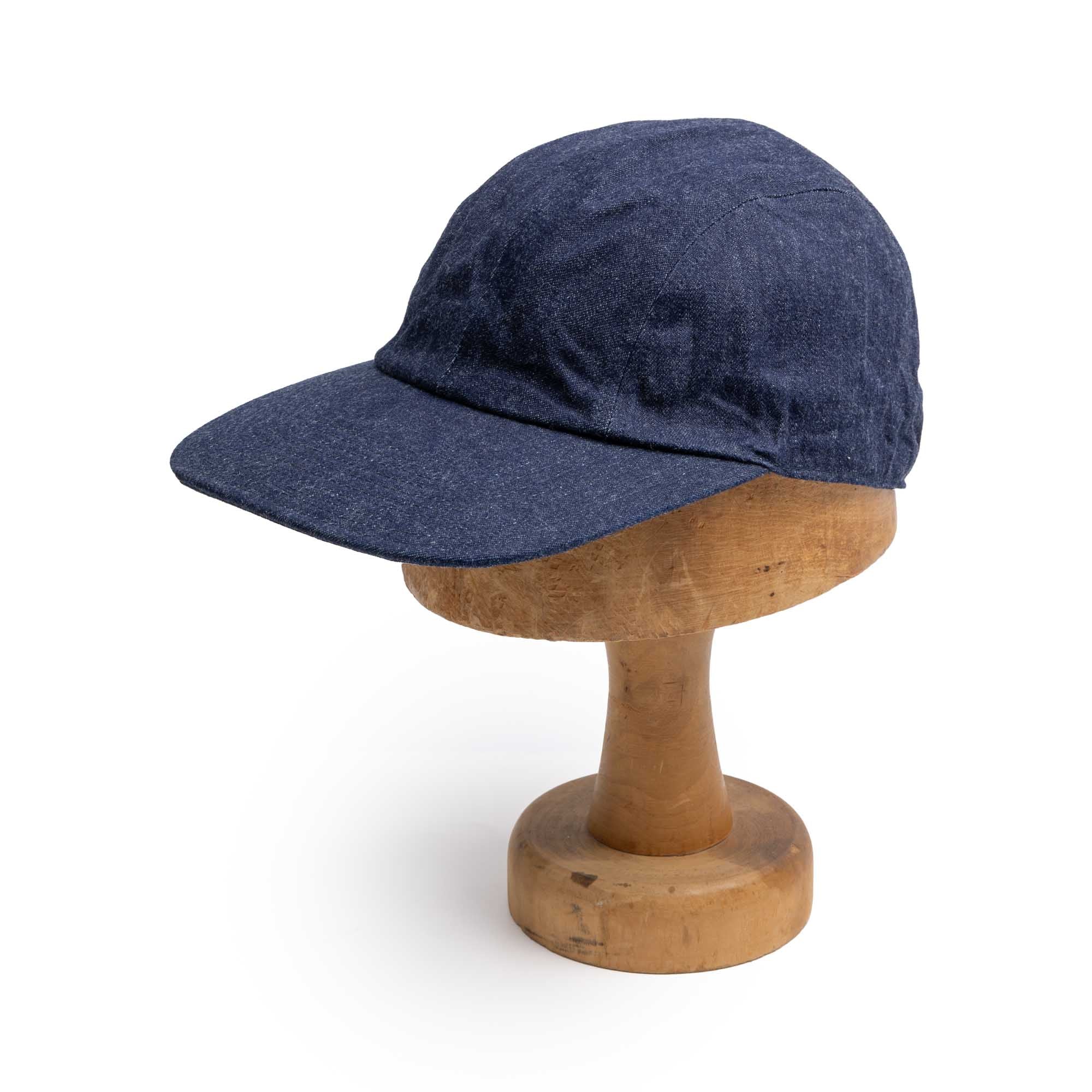 Anatomica USN Dungaree Cap Indigo-Cap-Clutch Cafe